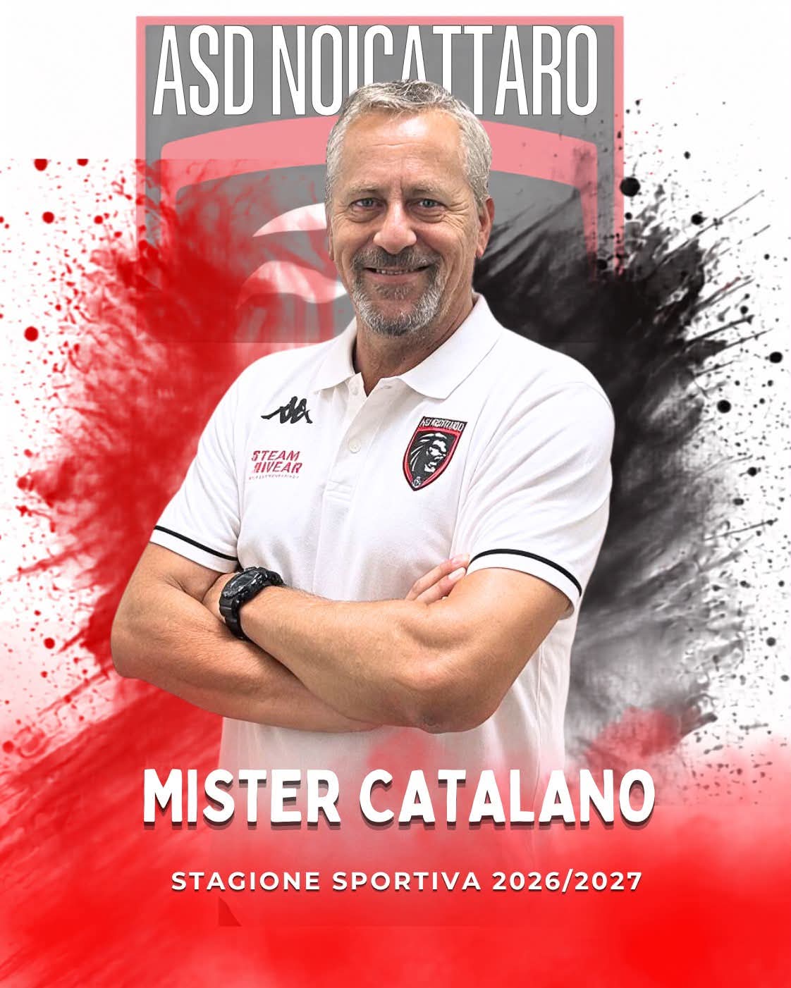 ASD Noicattaro, affidata a Mister Catalano la guida della Prima Squadra