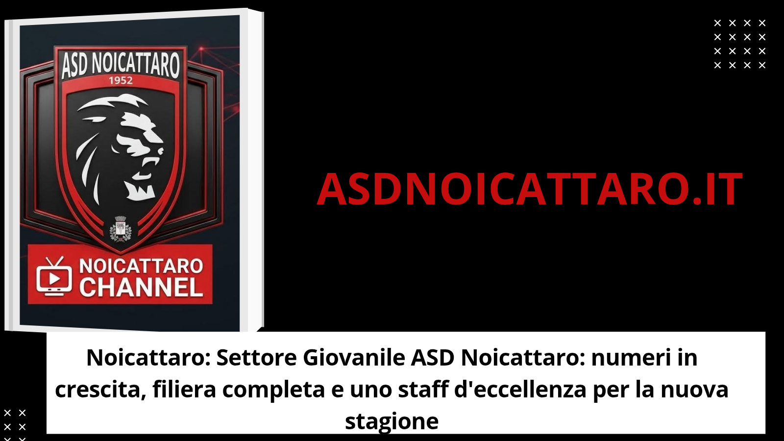 Noicattaro: Settore Giovanile ASD Noicattaro: numeri in crescita, filiera completa e uno staff d'eccellenza per la nuova stagione
